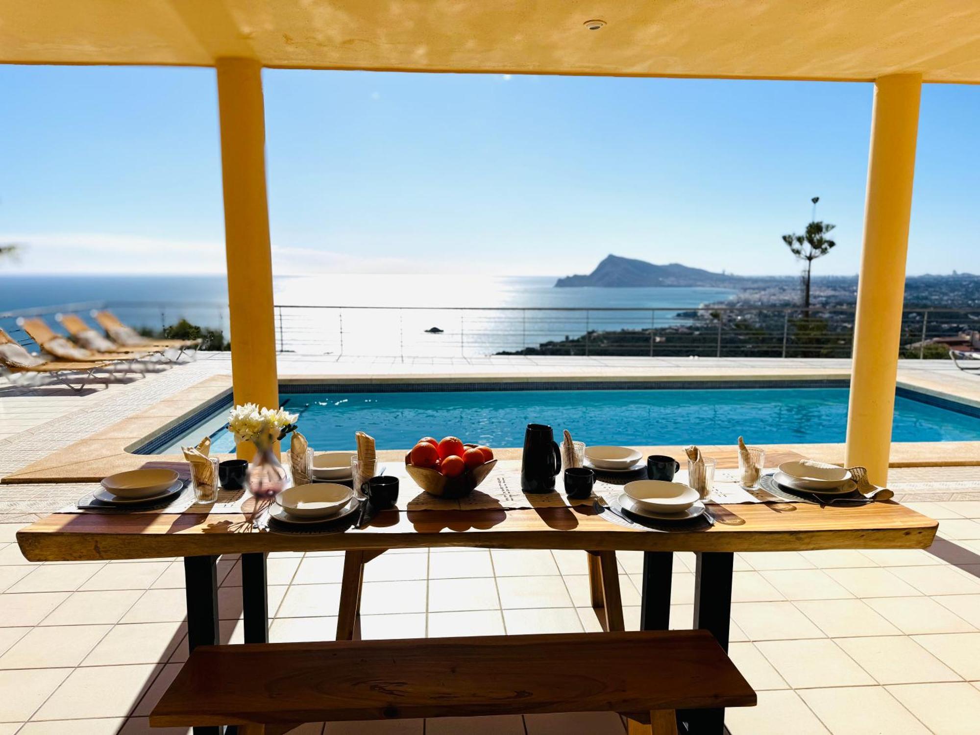 Seaview 6Br Villa With Private Pool ألتيا المظهر الخارجي الصورة