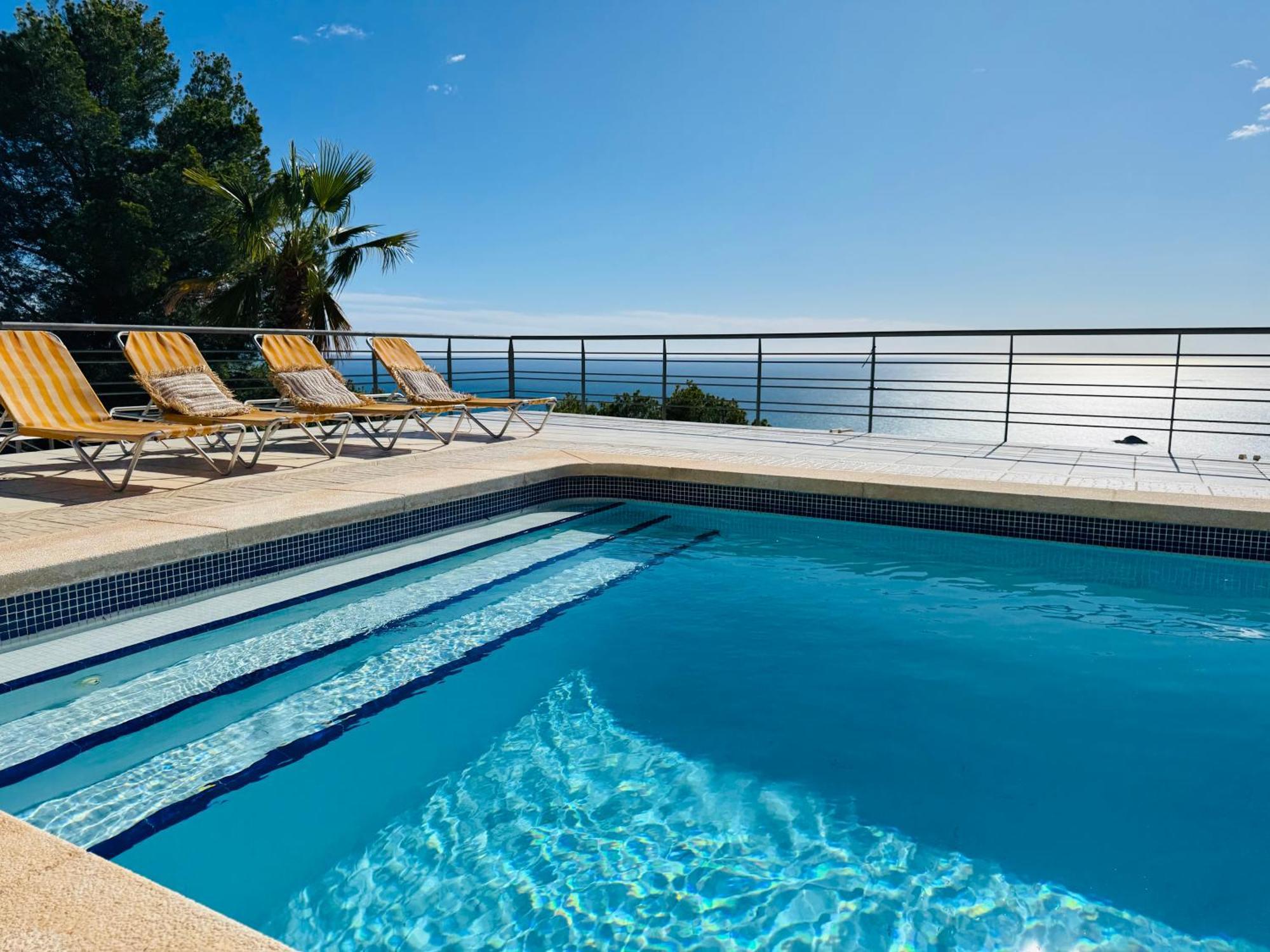 Seaview 6Br Villa With Private Pool ألتيا المظهر الخارجي الصورة